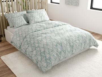 Ljubki dom Bombažna posteljnina FROSTLINE bela Dimenzije posteljnine: 70 x 90 cm | 140 x 200 cm