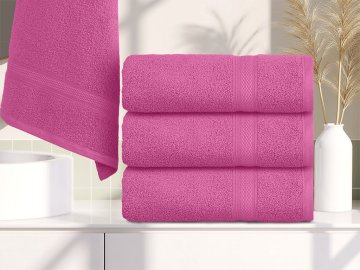 Ljubki dom Brisača CLARYSSE ELEGANCE 60x110 cm roza, 100% bombaž