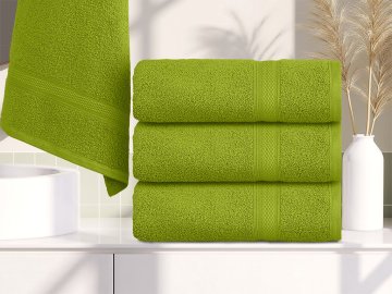 Ljubki dom Brisača CLARYSSE ELEGANCE 60x110 cm zelena, 100% bombaž