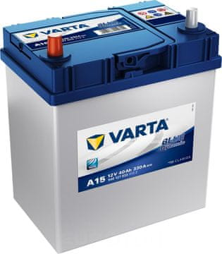 Varta AKUMULATOR 40AH L+ 330A DYNAMIC SLI (A15) 187X127X227 709186 - 40AH (za japonska vozila) (A15) 540127033K262