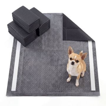 Northix Vpojne podloge za pse 60x60 cm 6 slojne set 150 kos