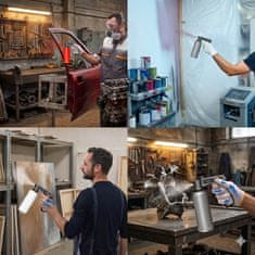 Vixson Aerosolni sprožilni ročaj za barve, ergonomski univerzalni nastavek za razprševanje sprejev, profesionalni nadzor pršenja | TRIGPRO