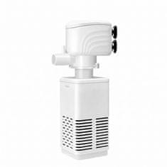 HOME & MARKER® Tihi 3-v-1 akvarijski filter 15W, zračenje in kroženje vode, izjemno tih motor, za sladkovodne akvarije | FILTPRO