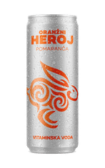 Zeleni Heroj Oranžni Heroj vitaminska voda z okusom pomaranče