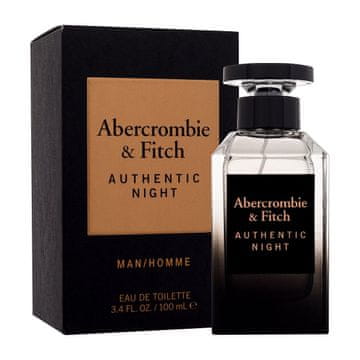 Abercrombie & Fitch Authentic Night toaletna voda za moške
