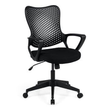 Northix Ergonomski pisarniški stol mreža nastavljiv metulj 150kg