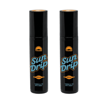 TAND Cosmetics SunDrip naravno olje za sončenje – hitrejša porjavelost, intenziven glow, 100% naravna formula, vegansko, brez parabenov, za sončenje in solarij