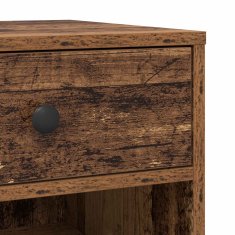 Vidaxl Stojalo za tiskalnik Star les 60 x 40 x 68.5 cm Konstruiran les