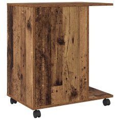 Vidaxl Stojalo za tiskalnik Star les 60 x 40 x 68.5 cm Konstruiran les
