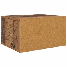 Vidaxl Stojalo za tiskalnik Star les 40 x 32 x 24 cm Konstruiran les