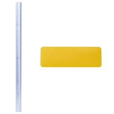 Vidaxl Statična folija za okna Transparentno 90 x 1000 cm PVC