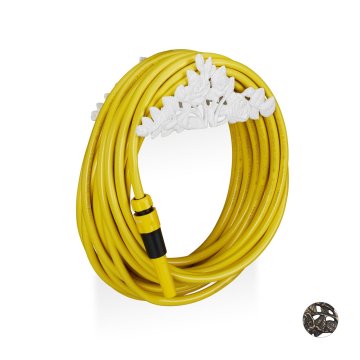 Northix Stensko držalo za cev iz litega železa vrtnica dekorativni nosilec