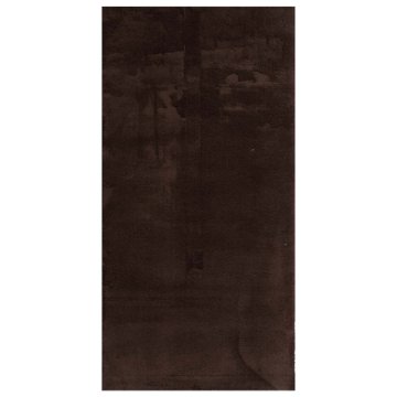 Vidaxl Preproga z mehkim in pralnim srednjim flisom HUARTE Rjava