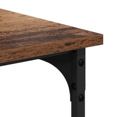 Vidaxl Stojalo za tiskalnik Star les 50 x 40 x 38 cm Konstruiran les