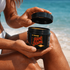 TAND Cosmetics HotJam naravna marmelada za sončenje – intenzivna porjavelost, hitrejši rezultati, bogata tekstura, 100% naravna formula, vegansko, za sonce in solarij, 600ml