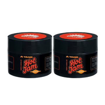 TAND Cosmetics HotJam naravna marmelada za sončenje – intenzivna porjavelost, hitrejši rezultati, bogata tekstura, 100% naravna formula, vegansko, za sonce in solarij