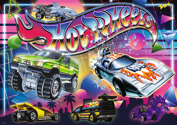 TREFL Puzzle Hot Wheels: 80. leta 500 kosov
