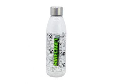Stor Plastična steklenička za vodo Minecraft 980 ml - brez BPA, z navojem, 31349
