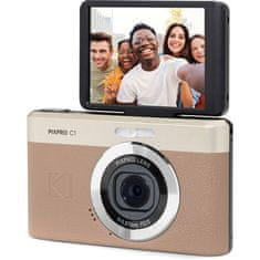 Kodak Pixpro C1 digitalni fotoaparat, FHD, rjavi (C1BN)