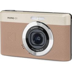 Kodak Pixpro C1 digitalni fotoaparat, FHD, rjavi (C1BN)