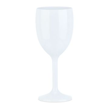 Northix Set 12 plastičnih kozarcev za vino 250 ml nerazbitni