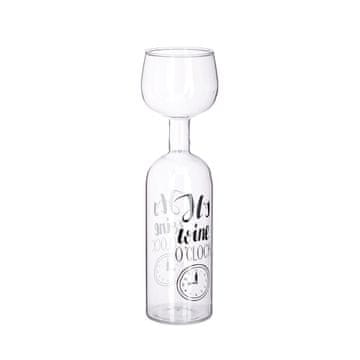 Northix Steklenica za vino 750 ml iz stekla za serviranje