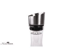 Alaskan Maker Steklen DEKANTER za vino s topografijo Everest AMTOPO-C-E