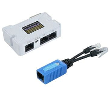 XtendLan POE2V1, 2x Data+PoE preko enega UTP kabla, 100Mbit