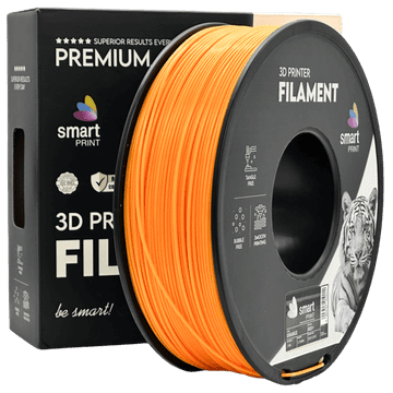 Smart Print ABS Oranžna Filament 1.75mm - Smart Print ABS+ za 3D Tisk (1kg Kolut)