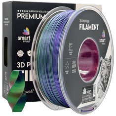 Smart Print 5x Silk PLA Trojna Barva Kraljevski Cvet filament 1.75mm - Smart Print Sijajni Filament za 3D Tisk (1kg Kolut)