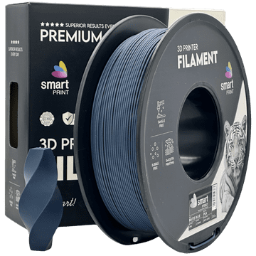 Smart Print 5x PLA Mat Modra Filament 1.75 mm - Smart Print Biološko Razgradljiv PLA (1kg Kolut)
