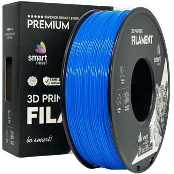 Smart Print 5x ASA modra filament za 3D tiskalnik 1,75 mm - Smart Print, 1 kg kolut, UV obstojen, mat videz