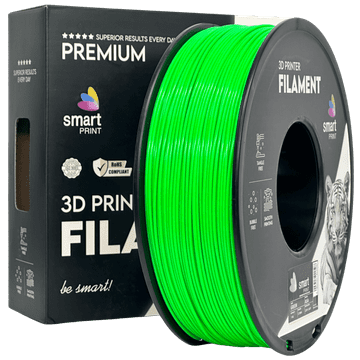Smart Print ASA zelena filament za 3D tiskalnik 1,75 mm - Smart Print, 1 kg kolut, UV obstojen, mat videz