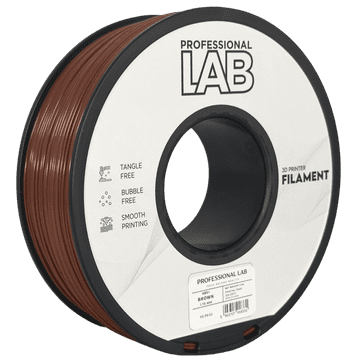 Professional Lab ABS Rjava Filament 1.75mm - Professional Lab ABS+ za 3D Tisk (1kg Kolut)