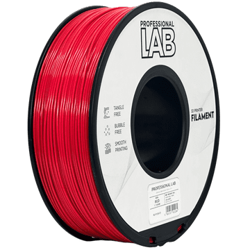 Professional Lab ASA rdeč filament 1,75 mm | Prof. Lab | 1 kg UV-odporen material za 3D tiskanje
