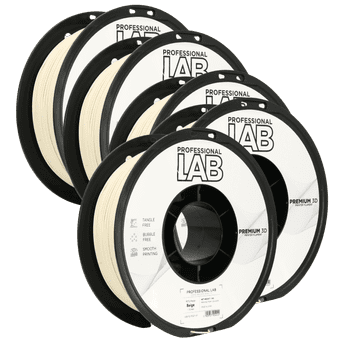 Professional Lab 5x Mat bež 1.75 mm 1 kg PETG filament Professional Lab