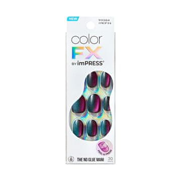 Impress Samolepilni nohti Color FX (pred urami) 30 kosov