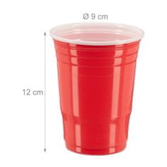 Northix Vrčki za pivo pong, komplet 50 kosov, prostornina 473 ml, trpežen polistiren