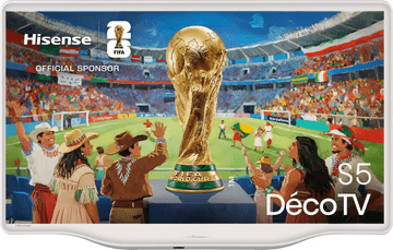 Hisense 43S5Q televizor, Déco TV, 4K UHD, 60Hz