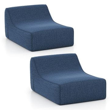 Northix Moder napihljiv ergonomski ležalnik PVC 120 kg L oblika