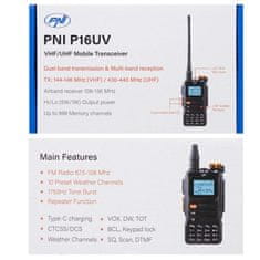 PNI Prenosna radijska postaja P16UV