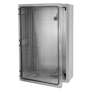 shumee Električna omarica s prozornimi vrati 400x600x200 mm razdelilna omarica IP65 IK10 TP Electric