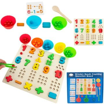 33 Lesena Montessori matematična sestavljanka TG67012