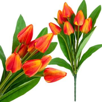 TOP GIFT CV26813-3 šopek tulipanov čudoviti tulipani AS LIFE oranžni cvetovi X9