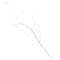 33 Dekorativna veja za vazo, umetna, bela, prožna, CV13601-1