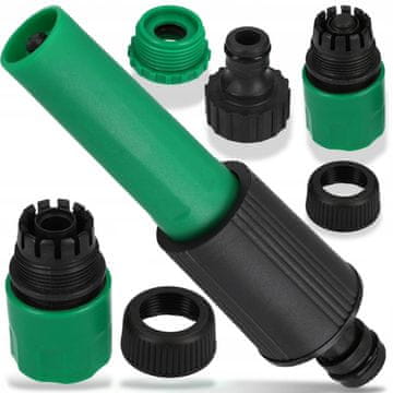 TOP GIFT TG56191 univerzalni komplet vrtnih škropilnikov za cev + 3x adapter za hitri priključek