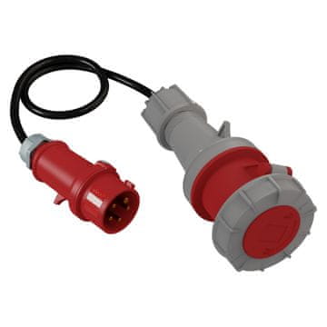shumee 1m adapter iz CEE vtiča 400V/32A/5P v vtičnico 400V/63A/5P 2797