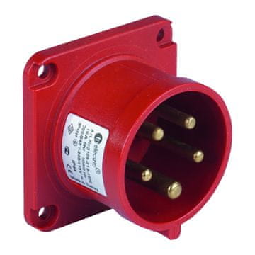 shumee Ravna vtičnica 5P 16A 400V IP44 70x70 0067