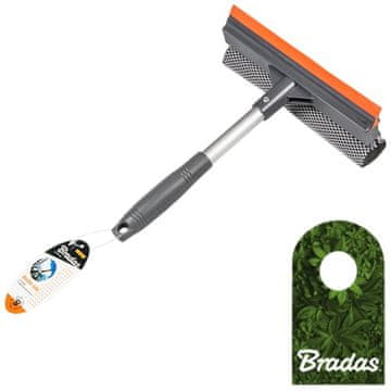 shumee Brisača za steklo 8" s kratkim aluminijastim ročajem 24 cm BRADAS 3769