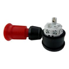 BALS PRENOSNA HERMETIČNA VTIČNICA 2P+Z 16A 230V IP54 RDEČA